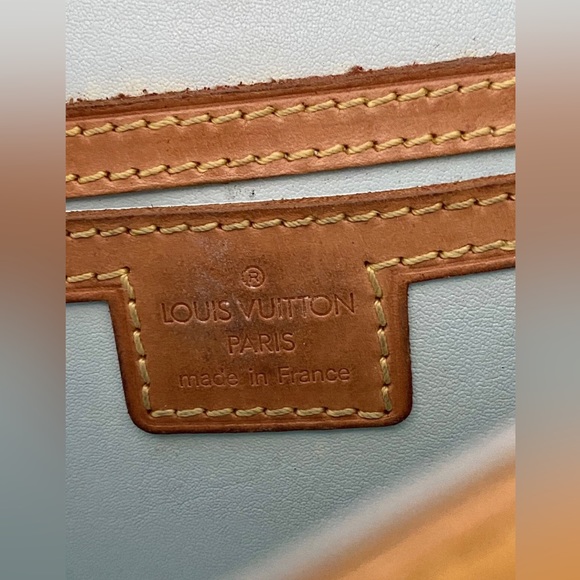 Rare Vintage LOUIS VUITTON 2000 Vernis Leather CLUTCH Handbag Designer Purse LV - Picture 8 of 13